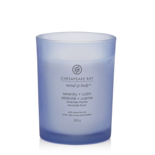 Świeca sojowa Chesapeake Bay Serenity Calm 250 g średnia Lavender Thyme
